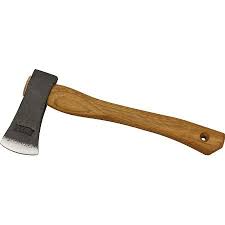 Marbles 700sb Single Bit Hatchet 4 3 4 Inch High Carbon Steel Head With Hickory Handle Hatchet High Carbon Steel Carbon Steel
