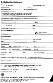 Formular zur selbstauskunft der dsl bank. Noch Eine Selbstauskunft Der Shopblogger