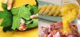 Didihkan air di panci, setelah itu masukkan daging sapi. Enzim Pengempuk Daging