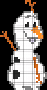 Olaf Kandi Pattern Perler Beads Perler Bead Patterns Perler Patterns