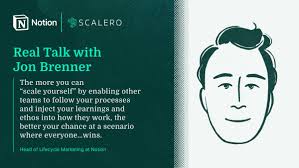 We sat down with Jon Brenner, Head of Lifecycle Marketing at @NotionHQ, for  an exclusive Q&A. Jon talks about what sets Notion apart with a peek behind  the curtain