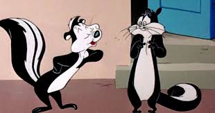 Looney tunes and merrie melodies series of cartoons, introduced in 1945. Pepe Lepu