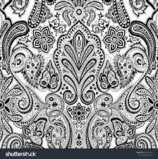 Black And White Paisley Background Black And White Paisley Pattern Paisley Background Designs Coloring Books Abstract Coloring Pages