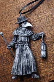 Plague Doctor Ornament Doctor Ornament Plague Doctor Creepy Christmas