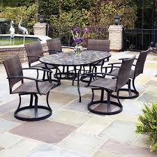 Stone Harbor Oval Patio Dining Set With Newport Chairs Www Hayneedle Com Patio Outdoor Dining Set Patio Dining Set