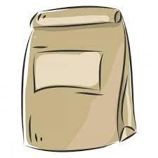 Simple Beige Paperbag Vector Illustration On White Background Paper Bag Isolated Png And Vector With Transparent Background For Free Download Vector Illustration Beige White Background