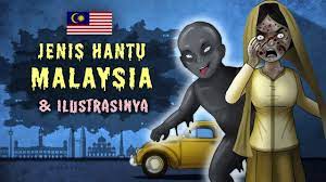 Gambar wajah monster kartun template psd png vektor download gratis pikbest : Jenis Hantu Malaysia Ilustrasinya Orang Minyak Pontianak Kartun Hantu Cerita Misteri Horor Youtube