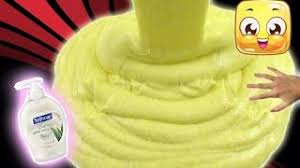 You are going to want to learn how to make this diy slime without glue or shaving & without glue and cornstarch & no borax. How To Make Slime With Hand Soap Giant Slime Without Glue Borax Baking Soda Cornstarch Flour Youtube