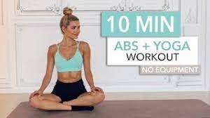 Equipo y productos para practicar yoga en tu casa. 10 Min Abs Yoga A Slow And Relaxed Workout For Super Strong Abs No Equipment I Pamela Reif Youtube