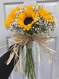 A wide variety of sunflower wedding flower options are available to you, such as occasion, type. Untitled Summer Flower Arrangements Pretty Flowers Sunflower Wedding Bouquet