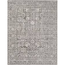 Black And White Farmhouse Rug Laurel Foundry Modern Farmhouse Hannah Charcoal Ivory Area Rug Wayfair In 2020 Farmhouse Rugs Grey Area Rug Oriental Area Rugs