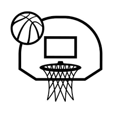 In this next step of drawing a basketball hoop you will draw out the actual shape of the backboard. Free Basketball Hoop Vector Art