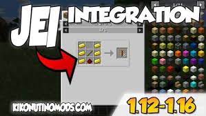 Jei Integration Mod Para Minecraft 1 16 1 15 1 14 1 12