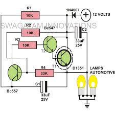 3 pin led flasher relay wiring diagram a newbie s guide to circuit diagrams. How To Build A Heavy Duty 12 Volt Flasher Unit Detailed Description Using Circuit Schematic Bright Hub Engineering