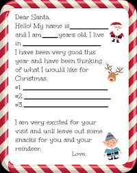 I know santa will appreciate the effort. Free Printable Letter To Santa Templates 2021 Seaside Sundays