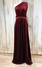 Wine Velvet Infinity Dress Bridesmaids Dress Convertible Etsy In 2020 Velvet Bridesmaid Dresses Wine Bridesmaid Dresses Infinity Dress Bridesmaid