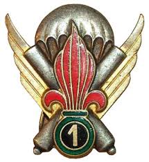 1st Foreign Parachute Heavy Mortar Company Was A Ephemeral Foreign Airborne Heavy Mortar Company Of The French Foreign Legion French Legion Military Insignia