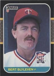 1987 Topps Tiffany Bert Blyleven #25