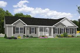Exteriors Commodore Of Indiana Mobile Home Landscaping House With Porch Building A Porch