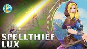 Spellthief Lux Skin Spotlight - WILD RIFT - YouTube