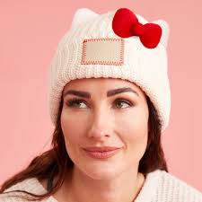 Hello kitty shop knit hat