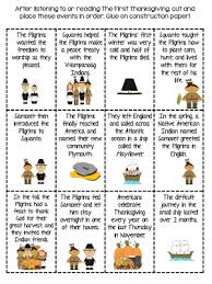The First Thanksgiving With A Focus On Sequencing Thanksgiving Lessons Thanksgiving Story For Kids Thanksgiving Lesson Plans