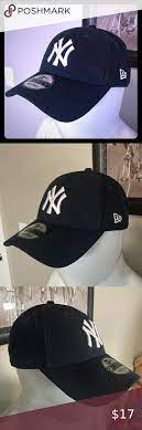 New Era New York Yankees Hat Nwt New York Yankees Ball Cap New Era 9 Forty Velcro Closure With Yankees Logo Curved R New York Yankee Hat Fashion Fashion Trends