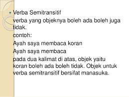Kiki dipukul oleh teman sekolahnya. Materi Pelajaran 6 Contoh Kata Verba Aktif
