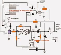 It will automatically switch on the motor when the level of water falls below the predetermined bottom level and switches off the motor when it reaches the preset top this is a very simple water controller circuit built using the popular 555 timer ic. Control Two Submersible Pumps Alternately Homemade Circuit Projects