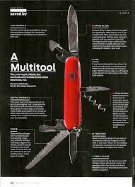 Rmb S How To Survive With A Multi Tool In This Month S Issue Of Backpacker Magazine Swiss Army Knife Swiss Army Victorinox Swiss Army Knife