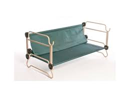 The organizers include a number of zippered sleeves and pockets to accommodate water bottles. Disc O Bed Cam O Bunk Xl Portable Bunk Bed Cot Review Loomis Adventures Camping Hiking Fishing Mountaineering Portable Bunk Beds Bunk Beds Camping Bed