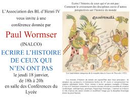 Ecrire l'histoire de ceux que n'en ont pas > Lycée Henri-IV