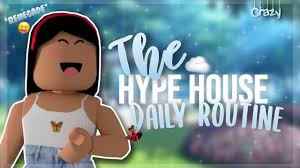 Life In The Hype House Daily Routine A Bloxburg Skit Youtube