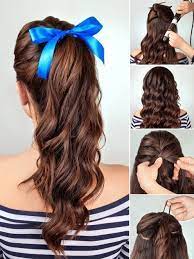 Hair Tutorials Die Schonsten Frisuren Zum Nachstylen Haarband Frisur Locken Mit Lockenstab Schone Frisuren