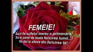 In primul rand happy 1 martie si o primavara frumoasa cititoarelor si cititorilor acestui blog! Felicitare De 1 Martie 2014 Youtube