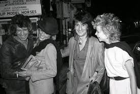 Keith Richards Patti Hansen Ronnie Jo Wood Patti Hansen Ron Woods Keith Richards