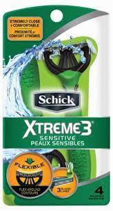 Get free shipping at $35 and view promotions and reviews for schick xtreme 3 men's sensitive disposable razors. Schick Xtreme 3 Sensitive Razor With Vitamin E 4 Ct Jay C Food Stores