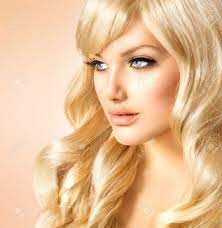 Beautiful black women wearining blonde hair! Beauty Blonde Woman Beautiful Girl With Long Curly Blond Hair Stock Photo Picture And Royalty Free Image Image 26390599