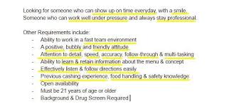Sample Job Requirements For A Restaurant Server Interview Answers Examples Interview Answers Weakness Interview