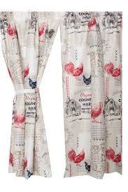 Now when i change my mind (which i do often) i cafe curtains: Printed Taped Cafe Curtain Sheet Street
