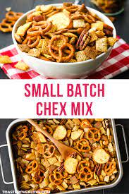 Toaster Oven Chex Mix Recipe Batch Cooking Recipes Chex Mix Recipes Chex Mix