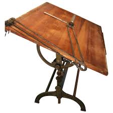 Great Large Cast Iron Drafting Table 1stdibs Com Drafting Table Antique Drafting Table Vintage Drafting Table
