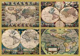 Flickr all sizes | 18000 piece puzzle, 4 world maps, ravensburger. 18 000 Pcs 4 Historic World Maps Ravensburger Puzzle Momma