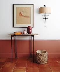 House Home Faux Clay Half Wall Diy