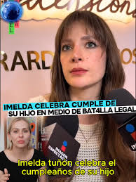 Imelda Tuñón celebra el cumpleaños de su hijo en medio de la bat4lla legal  por su custodia con Maribel Guardia #imeldatuñon #maribelguardia //  Fiscalía de Nuevo León ya abrió una carpeta de ...