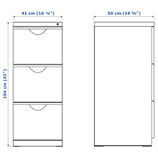 Many are lockable, so you keep your old love letters and fancy pens safe. Erik White File Cabinet 41x104 Cm Ikea