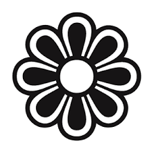 Flower Printable A4 Page Size Templates Print Your Own Paper Characters Flower Printable Daisy Flower Flower Template