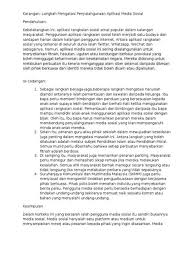 Kebaikan dan keburukan media sosial pembentang muhammad azdhar bin kamaluddin muhammad asyraf hambali bin mohd yussof muhammad amirul bin mahari muhammad 'aizat bin nor azmey muhammad izzani bin roslan. Karangan Kebaikan Media Sosial Jadikan Media Sosial Untuk Menyebar Kebaikan Stop Hoax Sebelumnya Sang Kakek Sampai Ketiduran Lantaran Pelanggannya Kelewat Sepi Via Style Tribunnews Com Arioblong