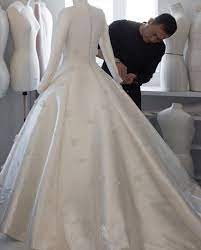Minimalist Silk Satin Wedding Dress Made To Order Beautiful Etsy In 2021 Dior Wedding Dresses Wedding Dresses Bridal Gowns