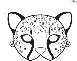 Nat Geo Wild Animal Mask Templates Printable Animal Masks Animal Masks
